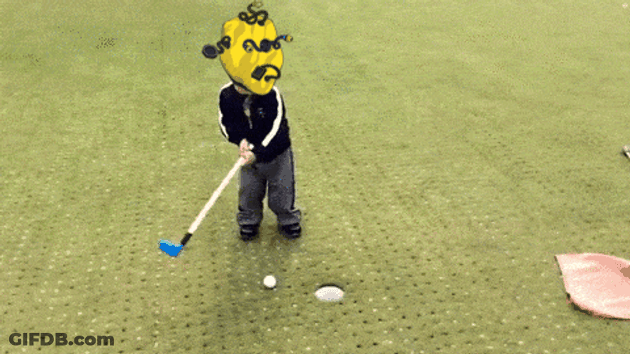 Rigged Golf Ball GIF
