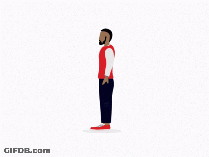 Rigged Walking Man GIF