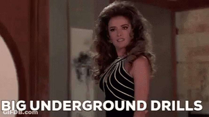 Right Dr Evil Big Underground Drills GIF