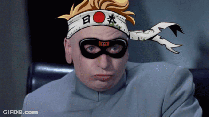Right Dr Evil Japanese Masked Guy GIF