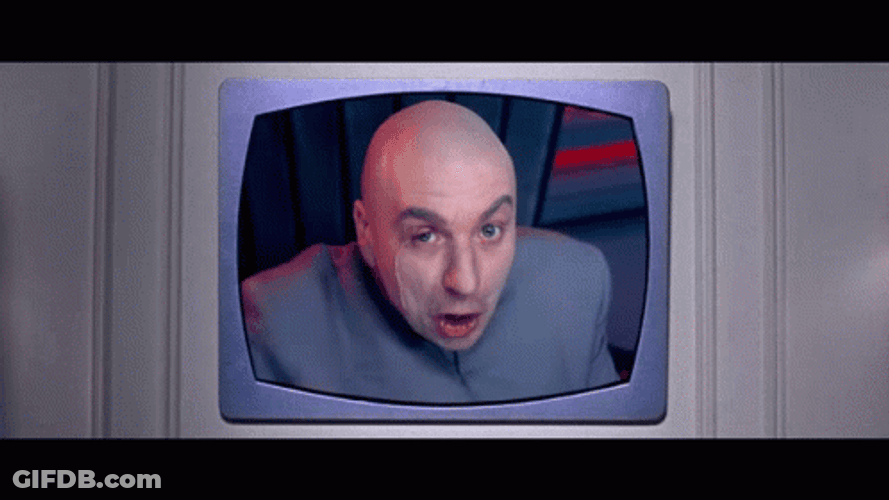 Right Dr Evil Talk To The Hands GIF