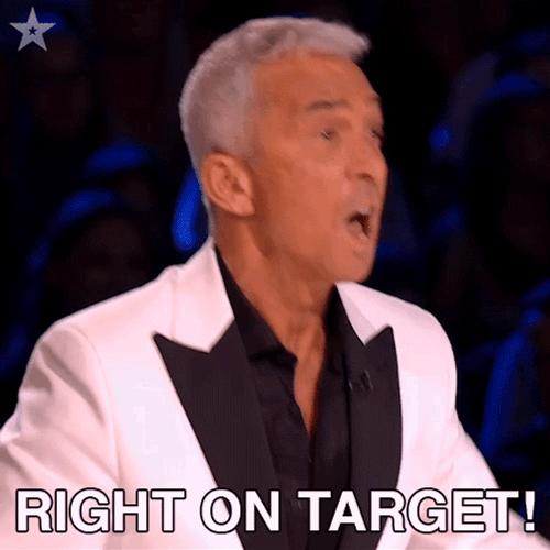 Right On Target Bruno Tonioli GIF
