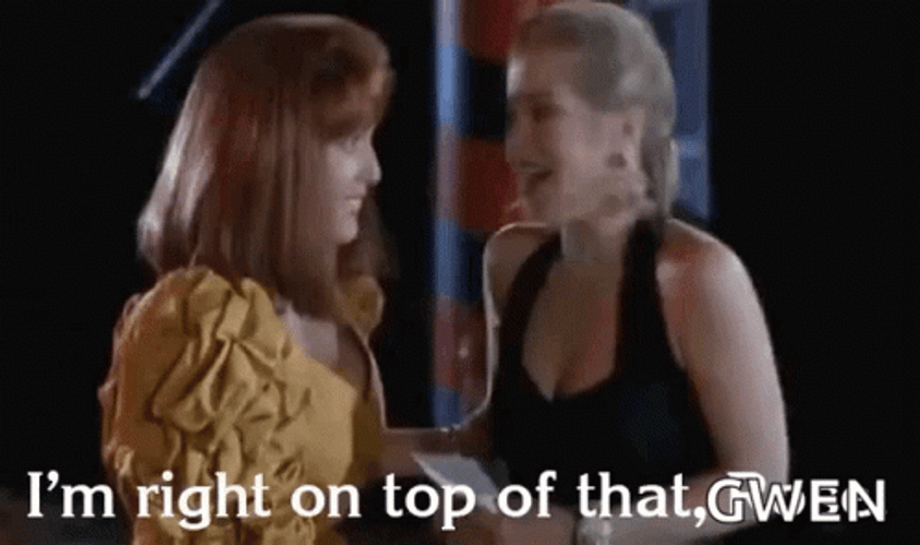 Right On Top Of That Christina Applegate GIF