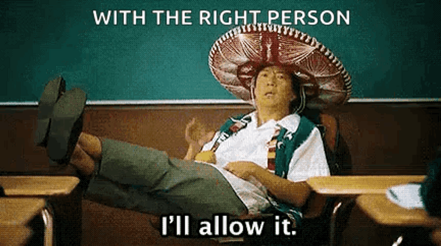 Right Person I'll Allow It GIF