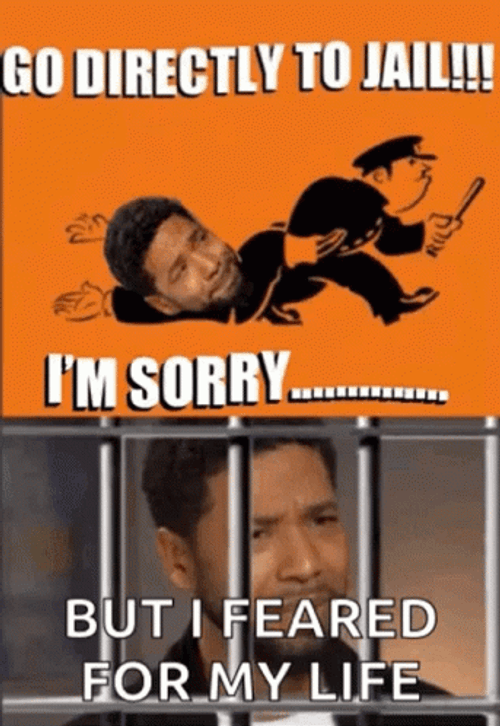 Right To Jail But I Feared For My Life GIF