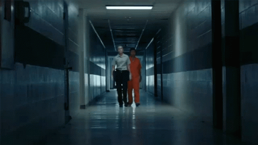 Right To Jail Walking Prisoner GIF