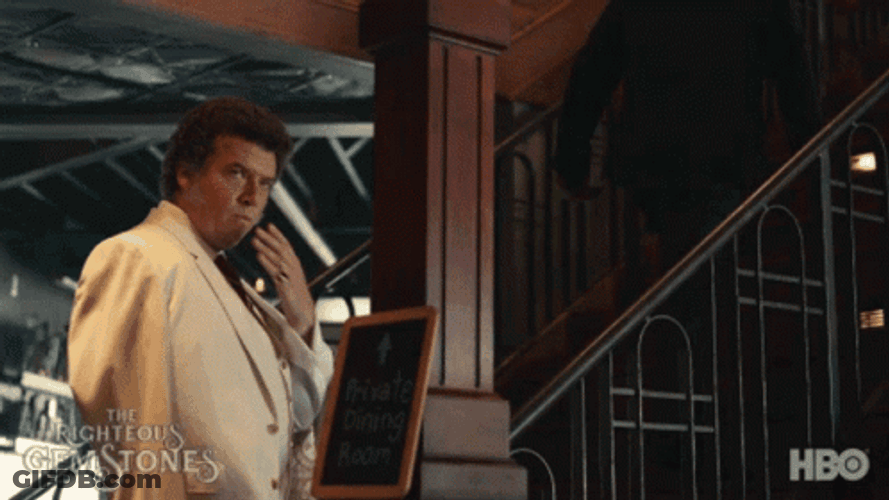 Righteous Gemstones Danny McBride Flying Kiss GIF