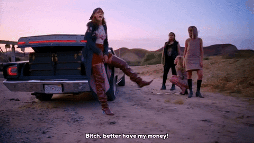 Rihanna Better Have My Money On A Car GIF