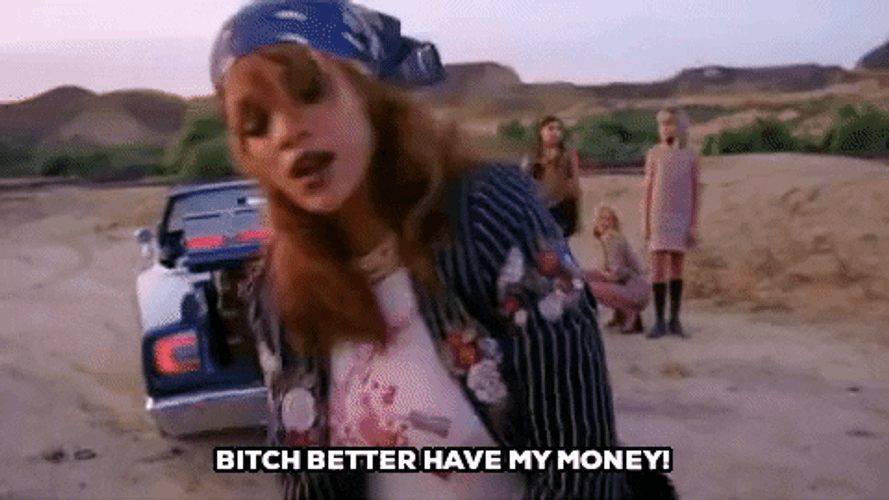 Rihanna Better Have My Money Rapping GIF