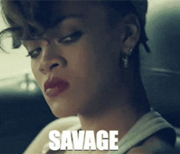 Rihanna Better Have My Money Savage Look GIF