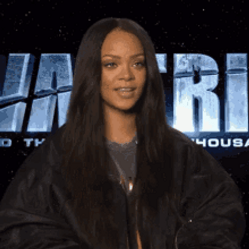 Rihanna Cute Laugh GIF