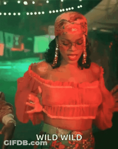 Rihanna Dance Wild Wild GIF