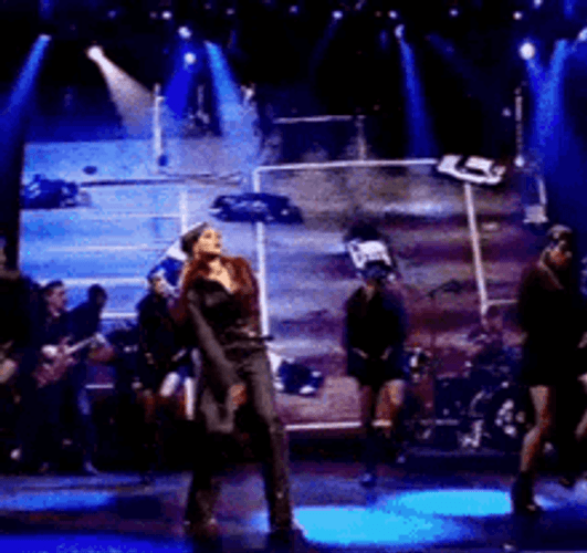 Rihanna Dancing On The Stage GIF