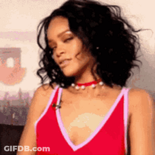 Rihanna Feeling Pretty GIF
