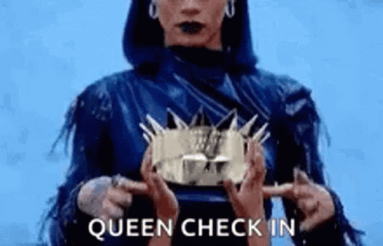 Rihanna Queen Check In Crown GIF