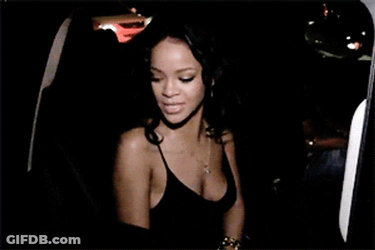 Rihanna Side Eye Meme GIF