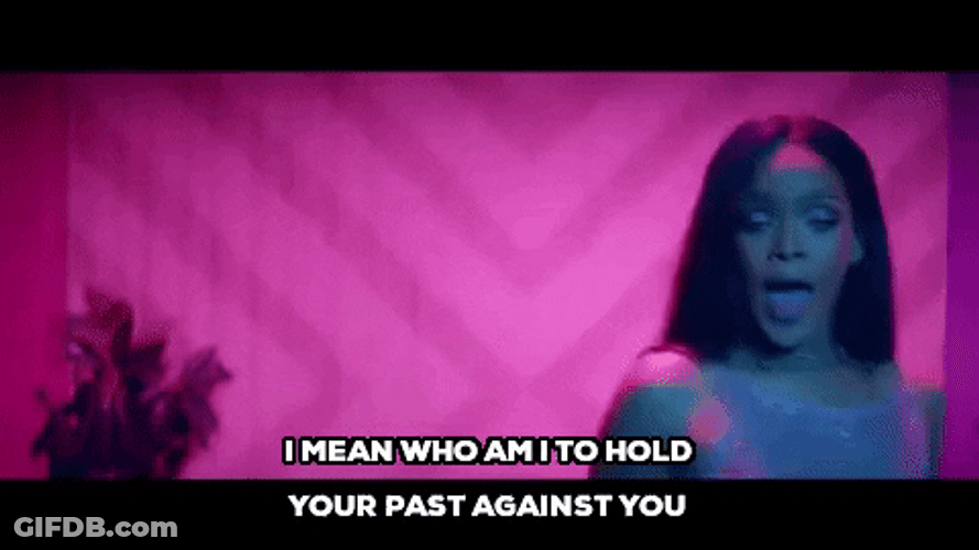 Rihanna Work Music Video Passionately Singing GIF