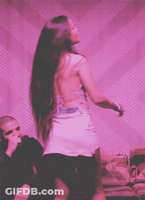 Rihanna Work Music Video Twerk Dance Slow Motion GIF
