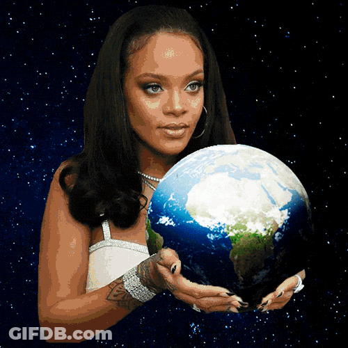 Rihanna World Domination GIF