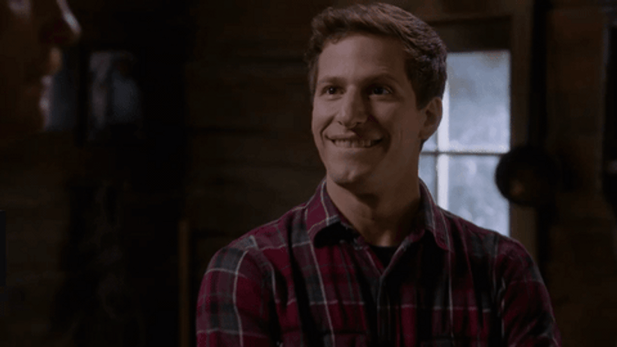Riiight Naughty Grin Andy Samberg GIF