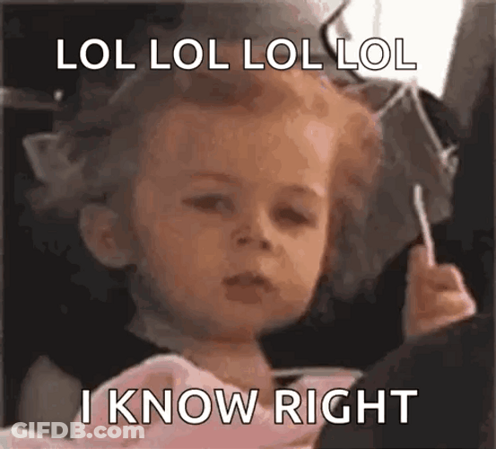 Riiiight Annoyed Baby GIF
