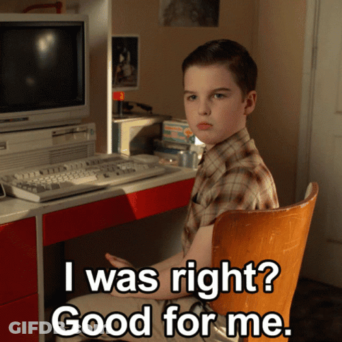 Riiiight Iain Armitage GIF