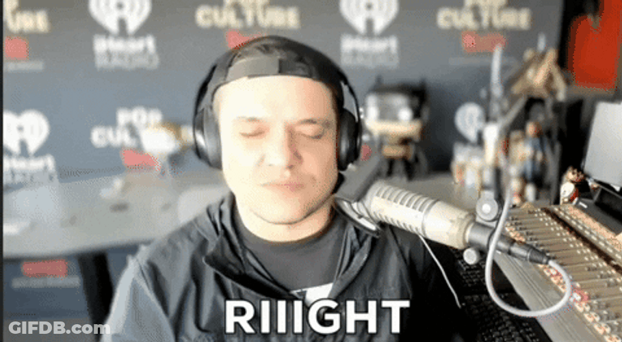 Riiiight Streamer Talking GIF