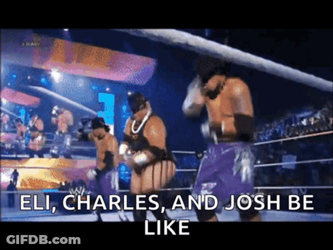 Rikishi And Uso Brothers Doing Too Cool Dance GIF
