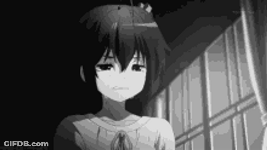 Rikka Takanashi Anime Girl Crying GIF