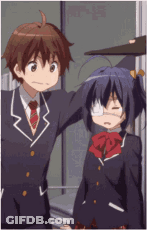 Rikka Takanashi Getting Height Check GIF
