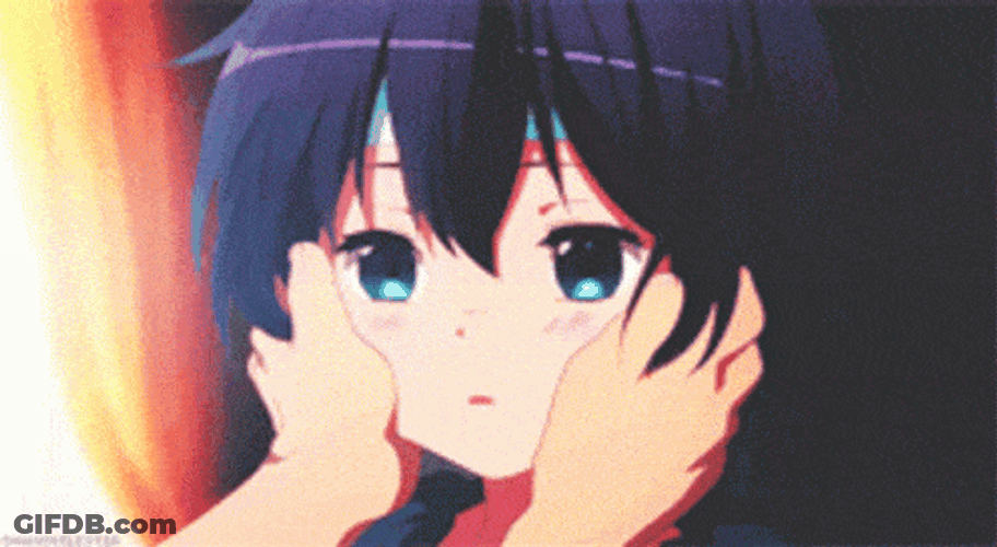 Rikka Takanashi Getting Sick GIF