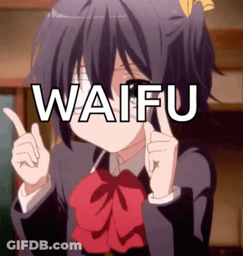 Rikka Takanashi Waifu GIF