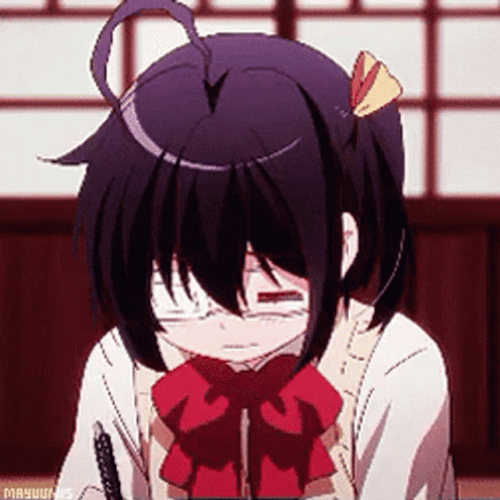 Rikka Taking Notes GIF