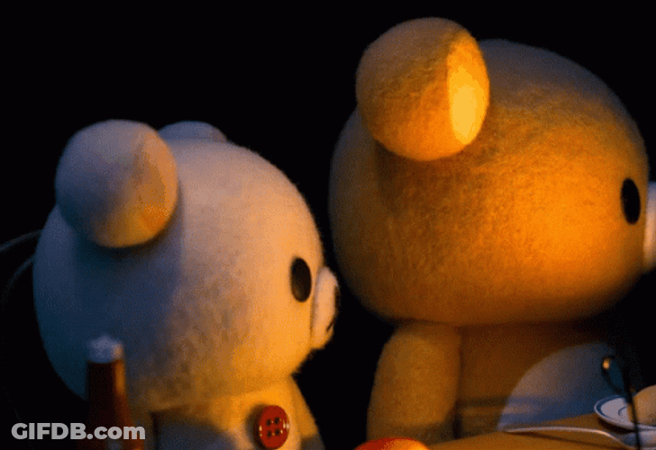 Rilakkuma Bear Hug GIF