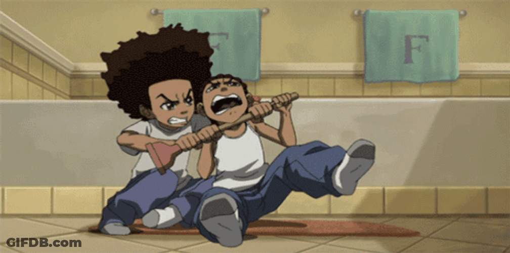 Riley Freeman Sibling Fight GIF