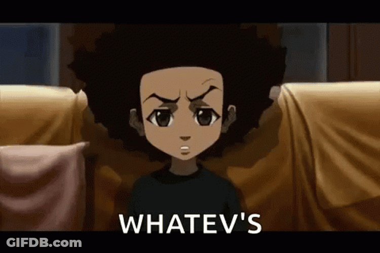 Riley Freeman Whatever GIF