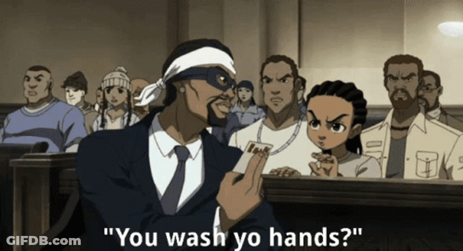 Riley Freeman You Wash Your Hands GIF