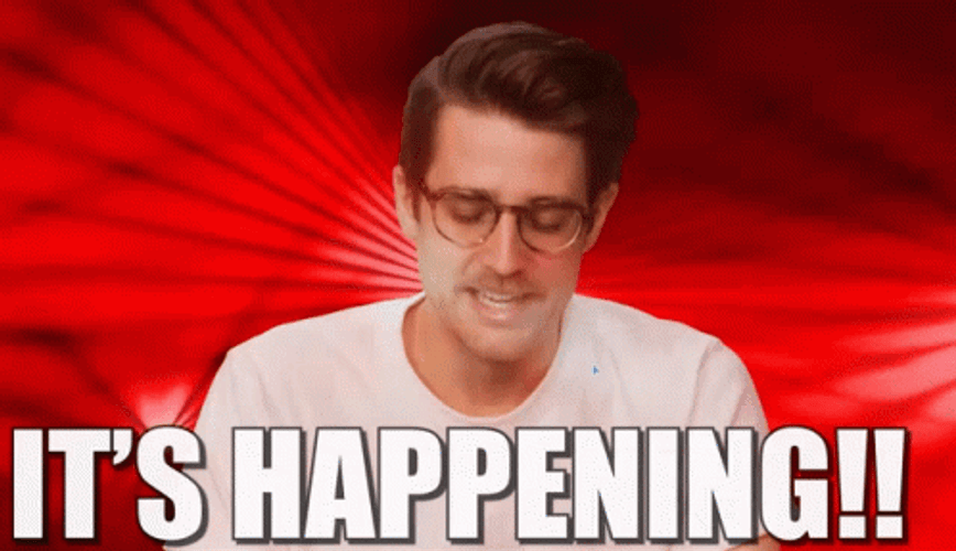 Riley Murdock It's Happening GIF