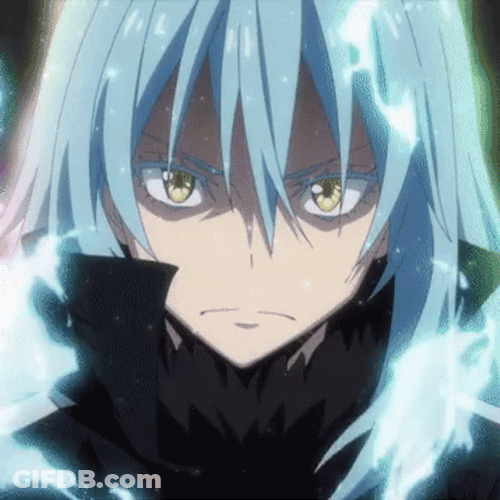 Rimuru Tempest Piercing Eyes GIF