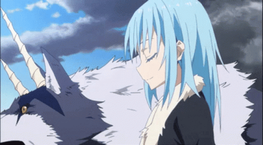 Rimuru Tempest Shrugging Shoulder GIF