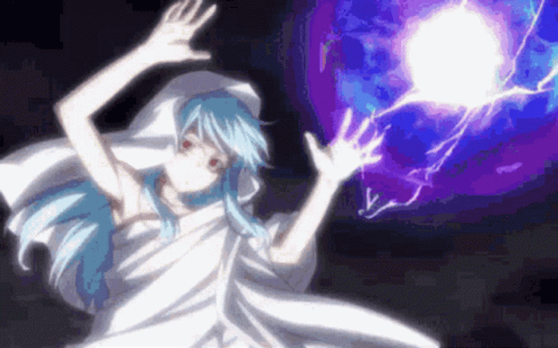 Rimuru Tempest Unleashing Moon Strike GIF