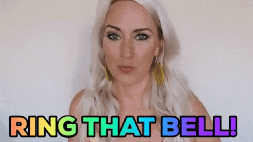 Ring The Bell Now Girl GIF