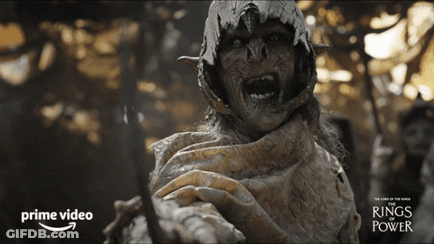 Rings Of Power Angry Orcs GIF
