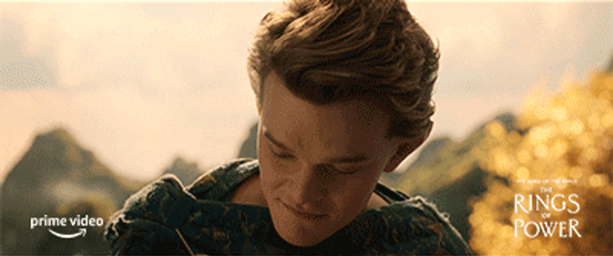 Rings Of Power Elrond Smile GIF