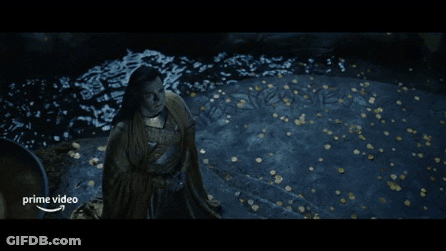Rings Of Power Gil-Galad Trailer GIF