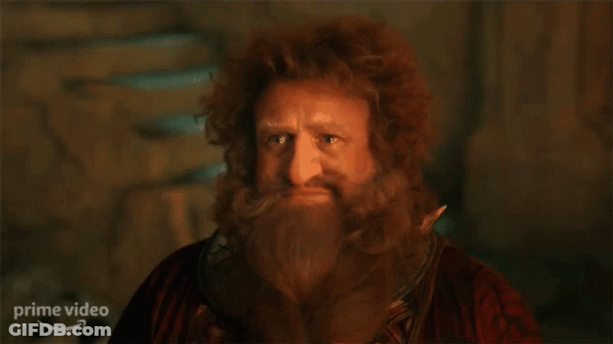 Rings Of Power Sad Prince Durin GIF