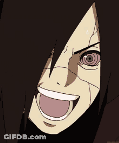 Rinnegan Madara Uchiha Mood Shift GIF