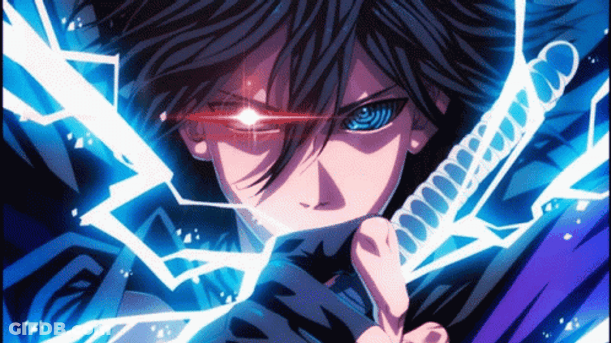 Rinnegan Sasuke Image Poster GIF