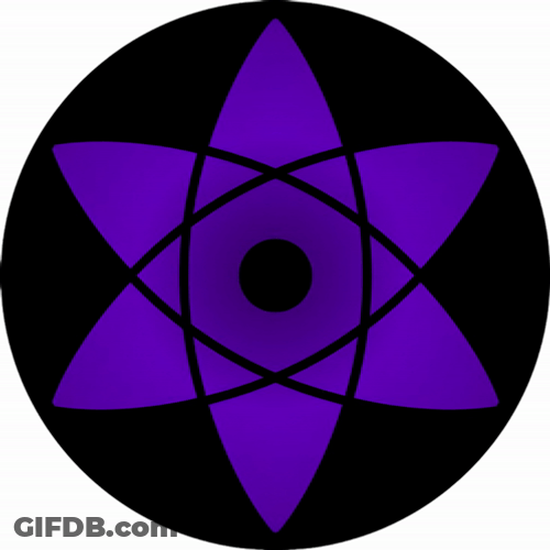 Rinnegan Sharingan  Sasuke Uchiha GIF