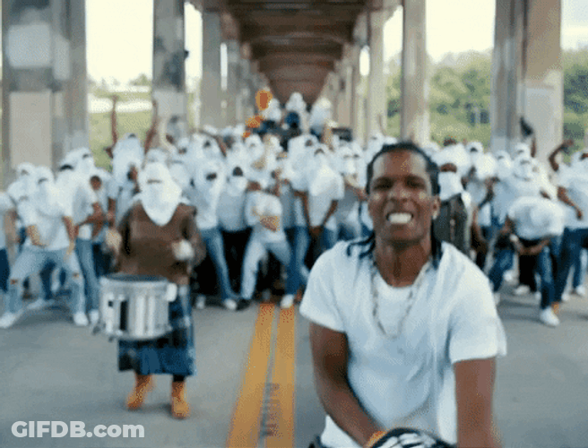 Riot With Drum Music GIF